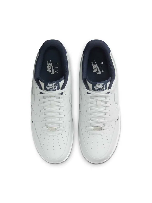 Кроссовки air force 1 low '07 lv8 'white navy' Nike — изображение 4 из 4, белый/темно-синий