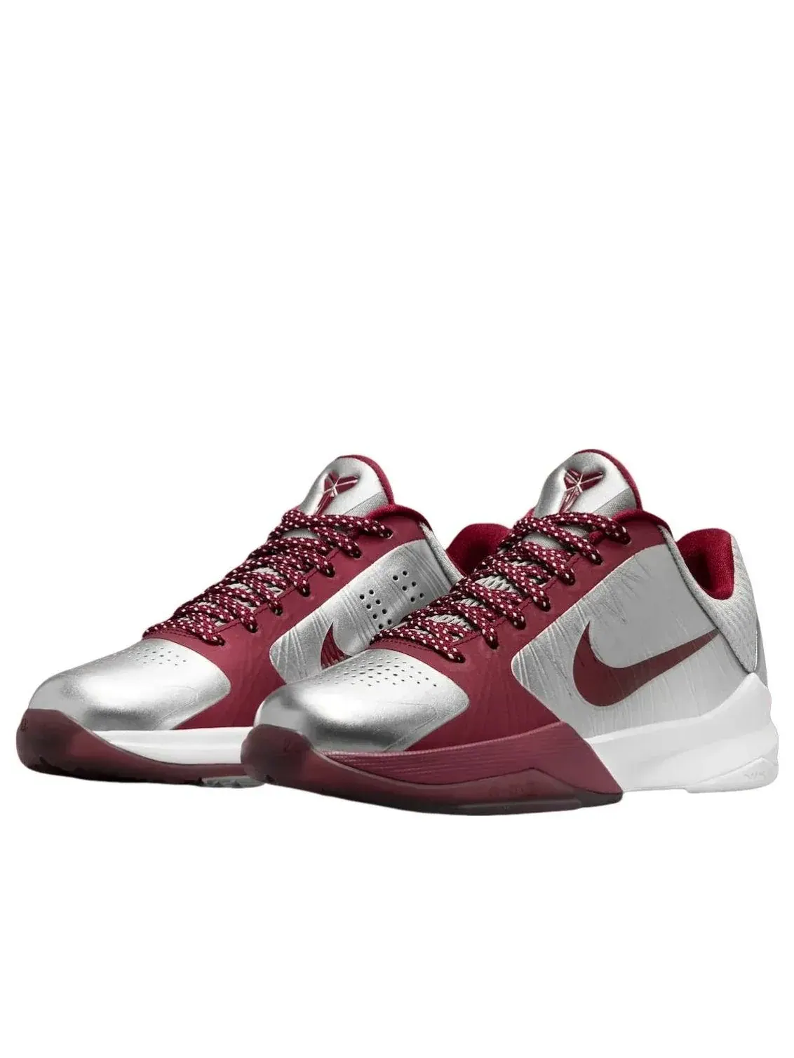 Кроссовки (GS) Nike Kobe 5 Protro 'Lower Merion Aces Away' 2026 — изображение 2 из 5, серебряный