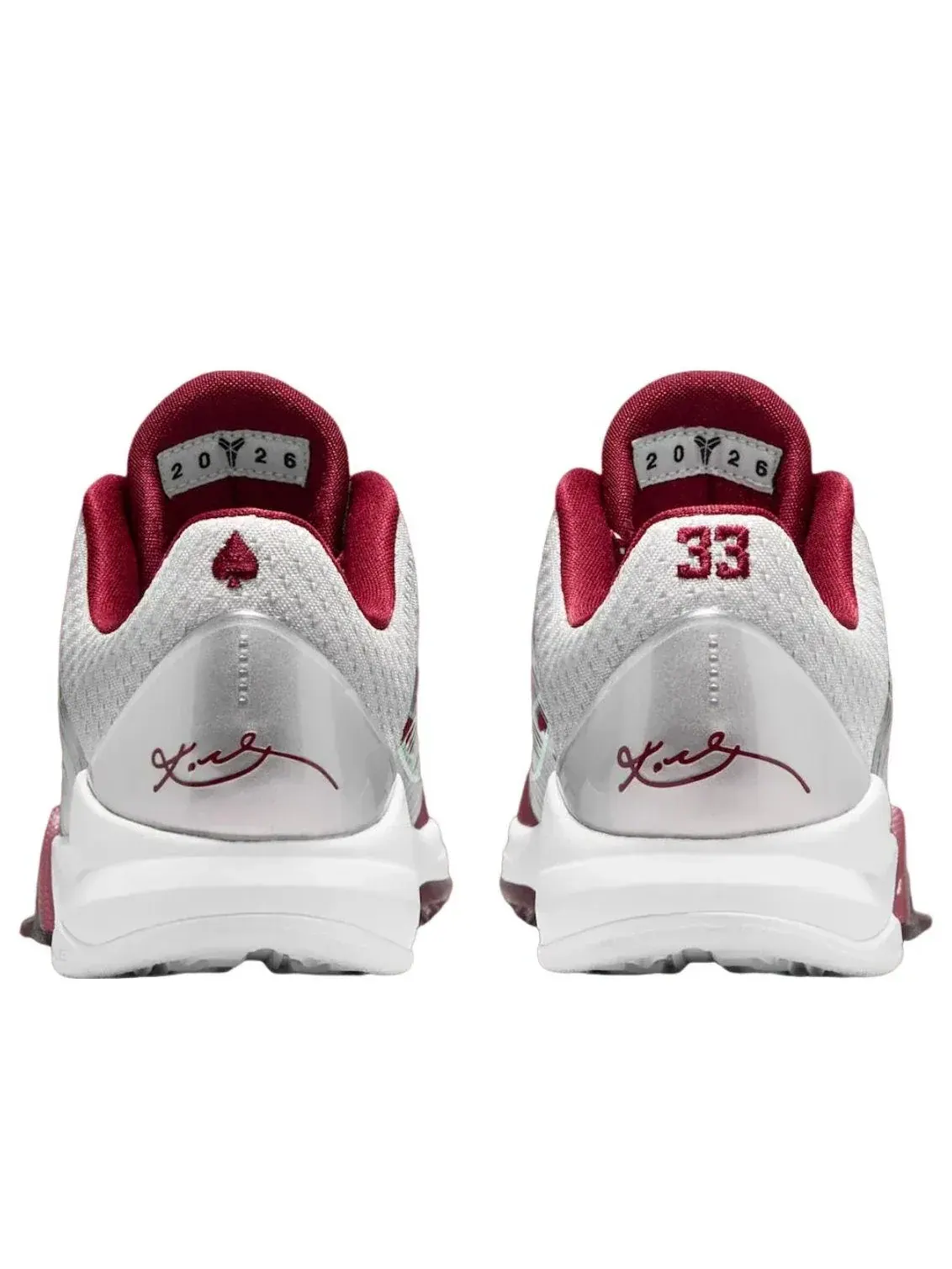 Кроссовки (GS) Nike Kobe 5 Protro 'Lower Merion Aces Away' 2026 — изображение 4 из 5, серебряный