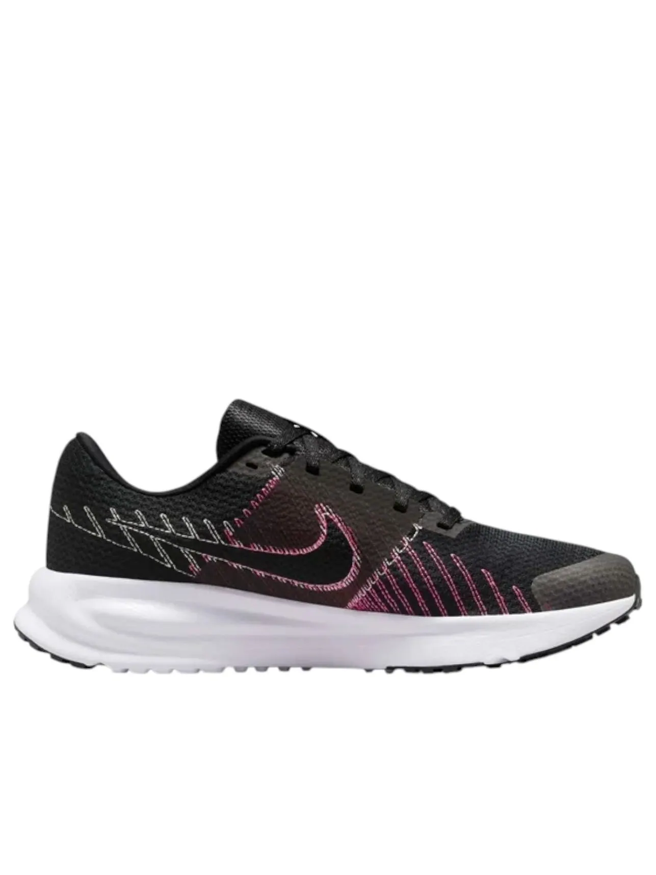 Кроссовки (WMNS) Nike Run Defy 'Black Hyper Pink' — изображение 2 из 5, черный