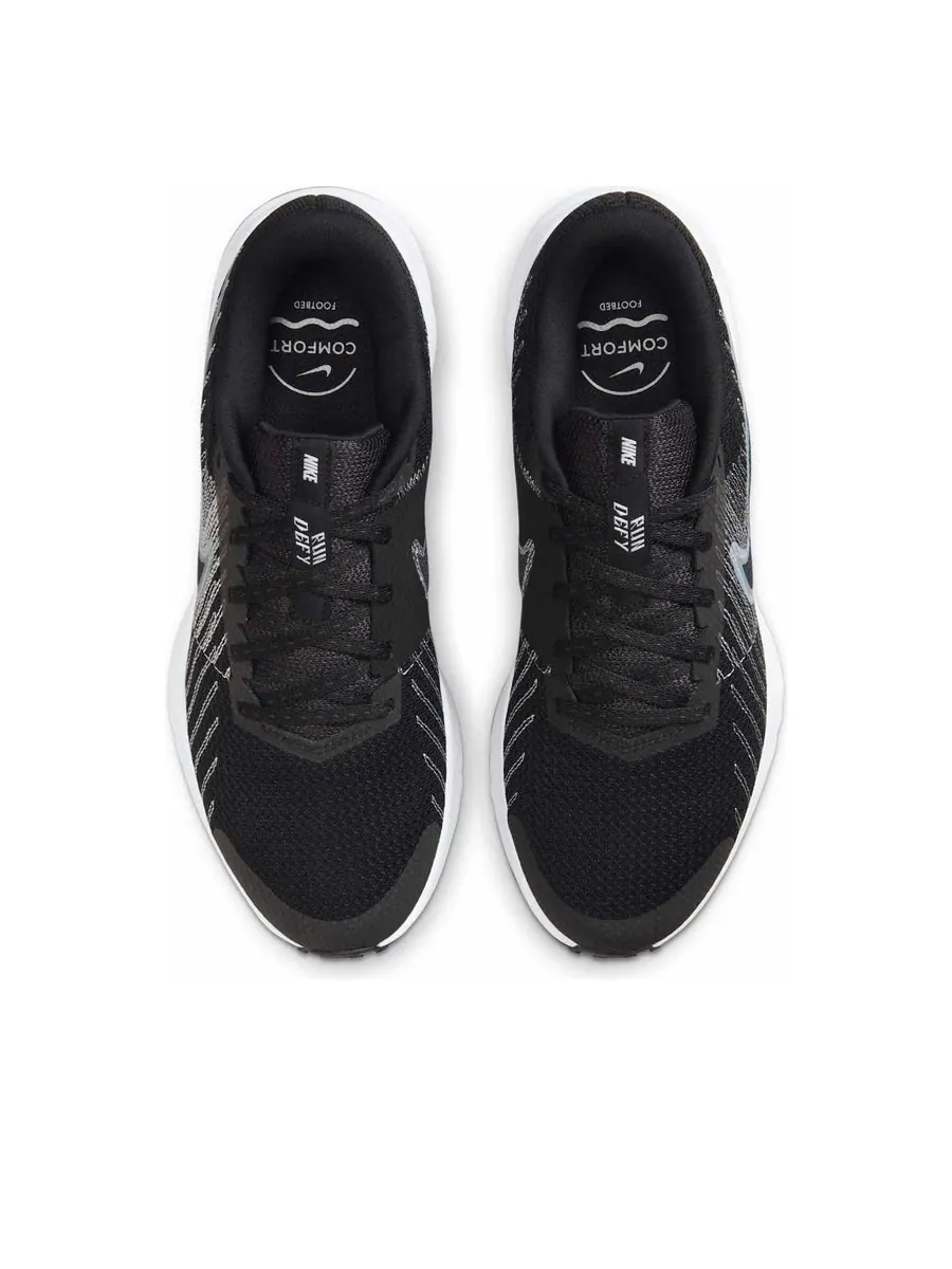 Кроссовки (WMNS) Nike Run Defy 'Black Wolf Grey White' — изображение 4 из 6, черный