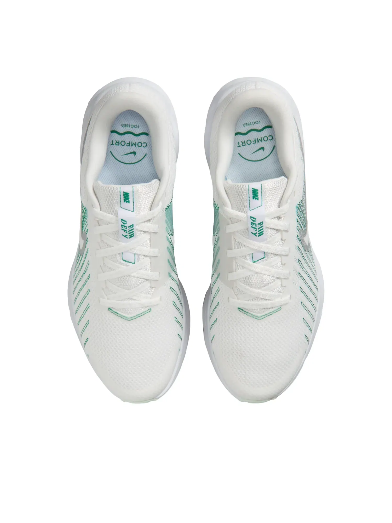 Кроссовки Nike Run Defy 'Summit White Malachite' HM9593-122 — изображение 3 из 7, белый