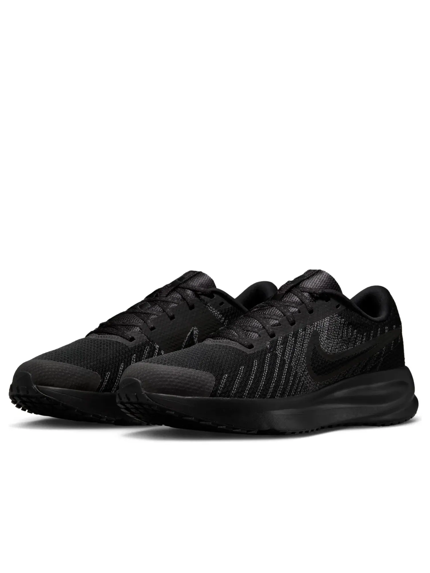 Мужские кроссовки для бега с шнуровкой Run Defy Nike — изображение 4 из 6, черный