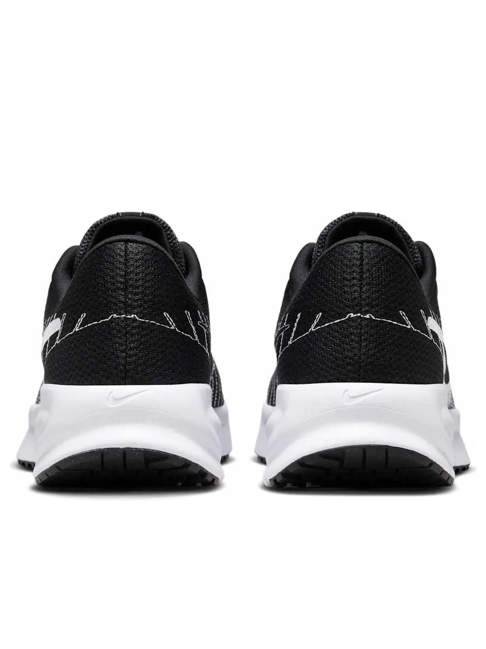 Кроссовки Nike Run Defy 'Black White' — изображение 3 из 6, черный