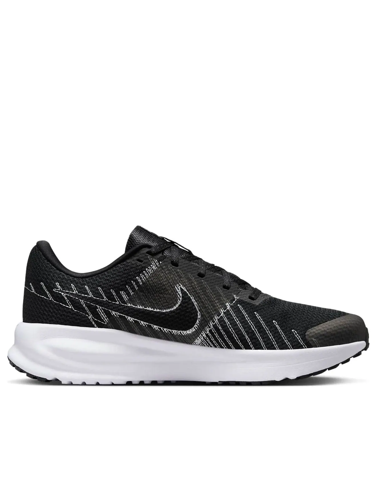Кроссовки Nike Run Defy 'Black White' — изображение 6 из 6, черный