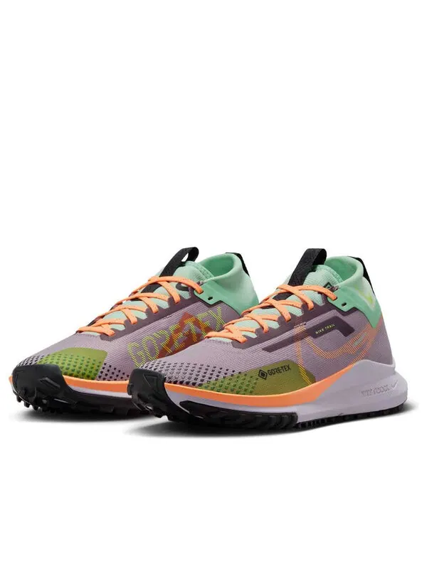 Кроссовки react pegasus trail 4 gore-tex v2 'purple smoke peach cream' Nike — изображение 3 из 4, фиолетовый/кремовый