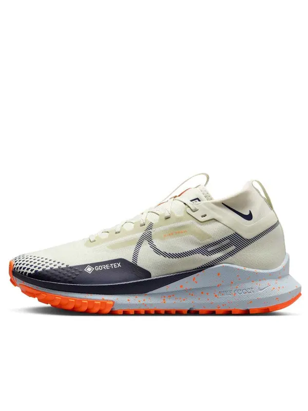 Кроссовки react pegasus trail 4 gore-tex 'sea glass purple ink' Nike — изображение 1 из 4, фиолетовый/оранжевый