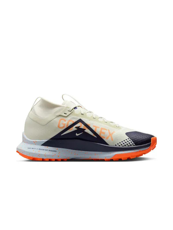 Кроссовки react pegasus trail 4 gore-tex 'sea glass purple ink' Nike — изображение 2 из 4, фиолетовый/оранжевый