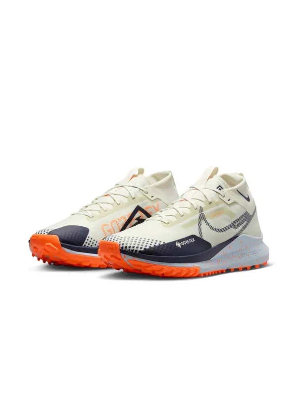 Кроссовки react pegasus trail 4 gore-tex 'sea glass purple ink' Nike — изображение 3 из 4, фиолетовый/оранжевый