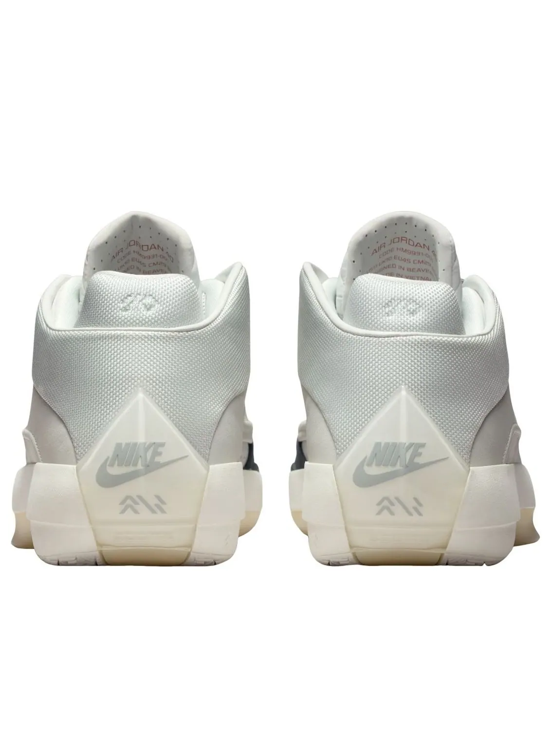 Кроссовки Air Jordan 40 'Wolf Grey' — изображение 5 из 7, серый/серый