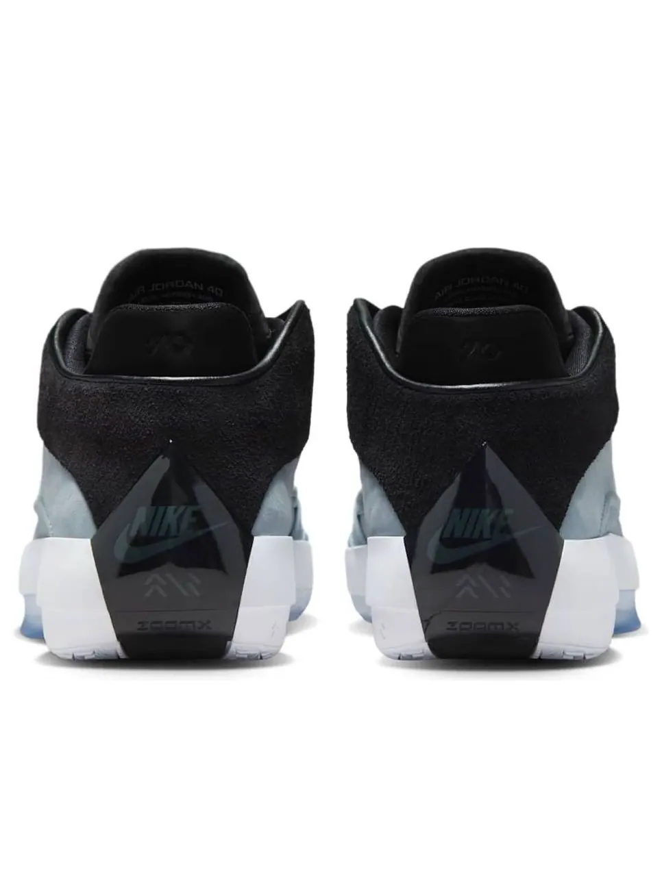 Кроссовки Air Jordan 40 'Blue Suede' — изображение 4 из 6, светлый синий//черный