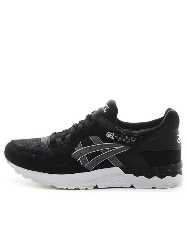 Кроссовки гель лайт 5 Asics — изображение 1 из 4, черный/белый
