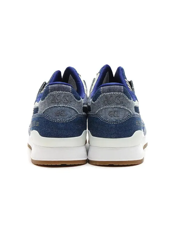 Кроссовки гель лайт 3 Asics — изображение 4 из 4, индиго синий
