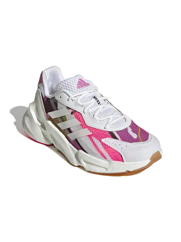 Кроссовки thebe magugu x x9000l4 'white team shock pink' Adidas — изображение 3 из 4, розовый/белый