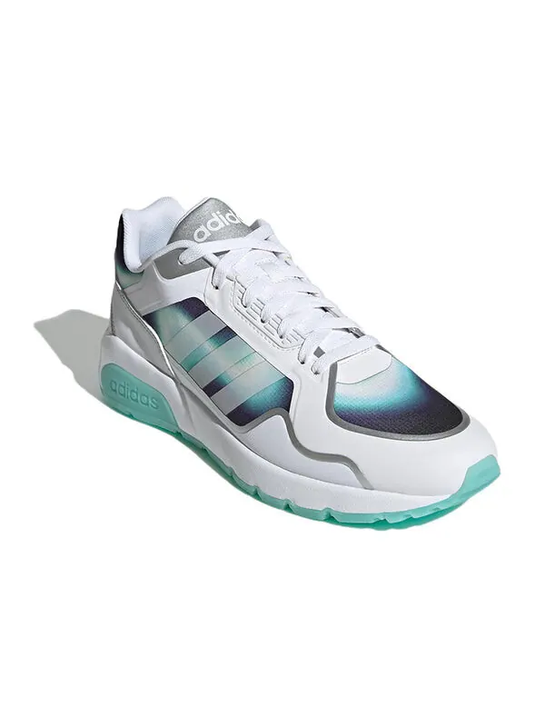 Кроссовки neo run9tis Adidas — изображение 3 из 4, белый/синий