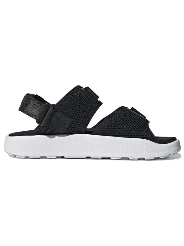 Сандалии adilette adventure sandal Adidas — изображение 2 из 4, черный/белый/белый