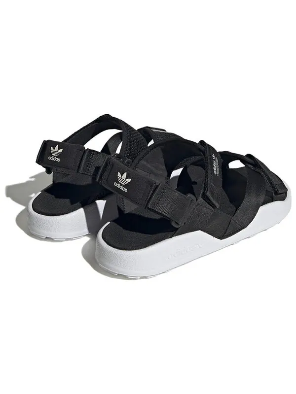 Сандалии adilette adventure sandal Adidas — изображение 4 из 4, черный/белый/белый