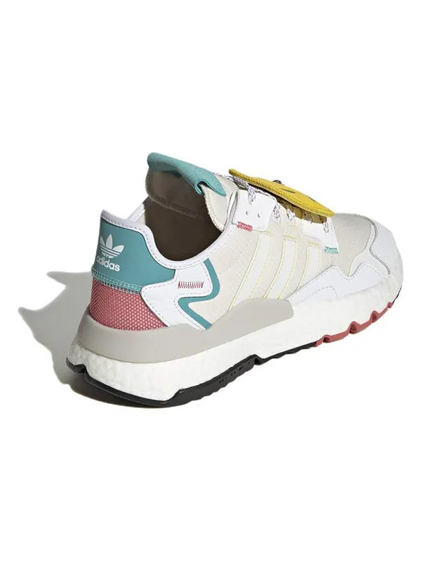 Кроссовки оригинальные nite jogger Adidas — изображение 4 из 4, белый