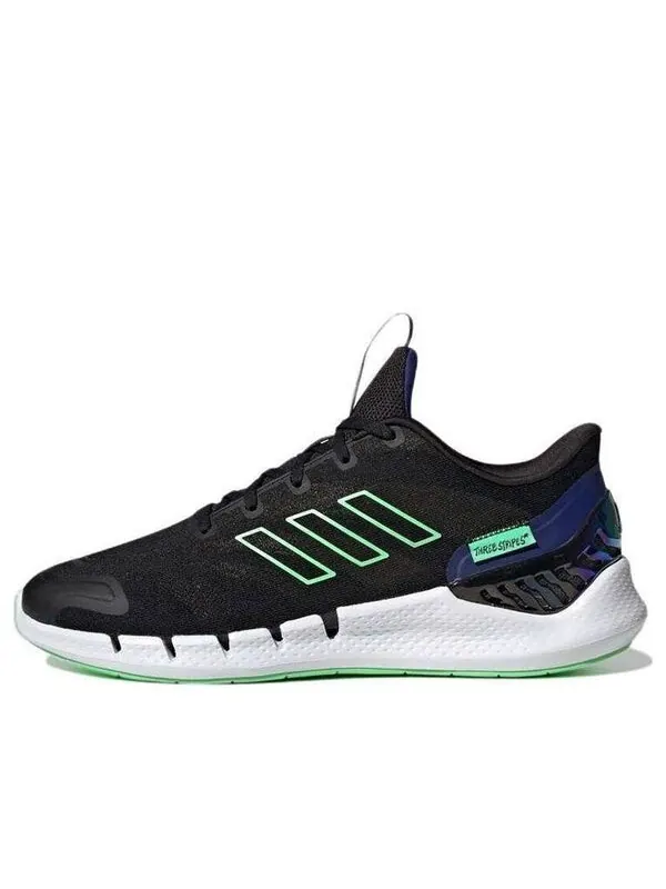 Кроссовки climacool ventania Adidas — изображение 1 из 4, черный/зеленый