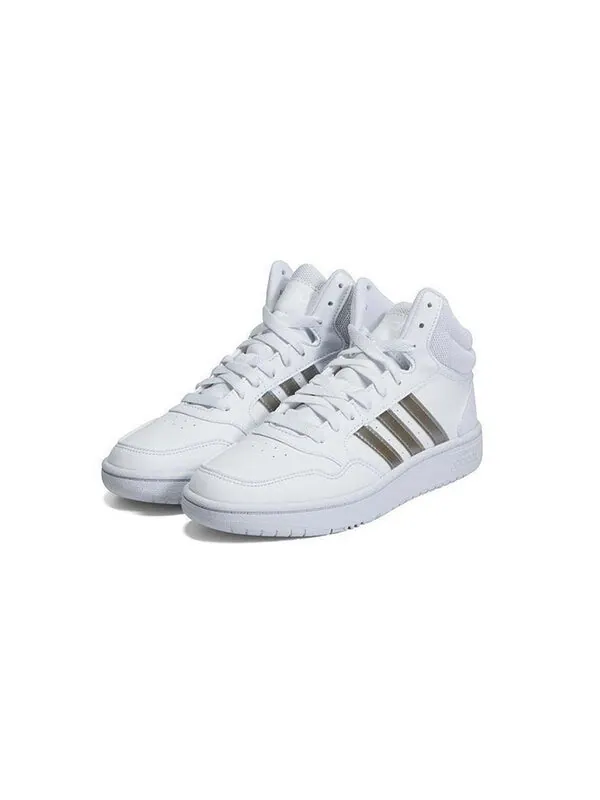 Кроссовки Adidas Hoops Mid 3.0 K — изображение 3 из 4, розовый