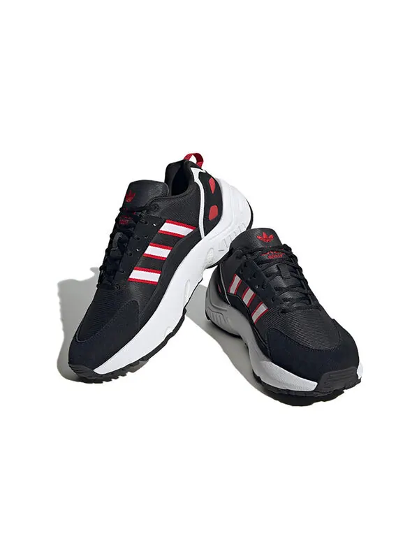 Кроссовки оригинал zx 22 boost Adidas — изображение 3 из 4, черный/белый/красный