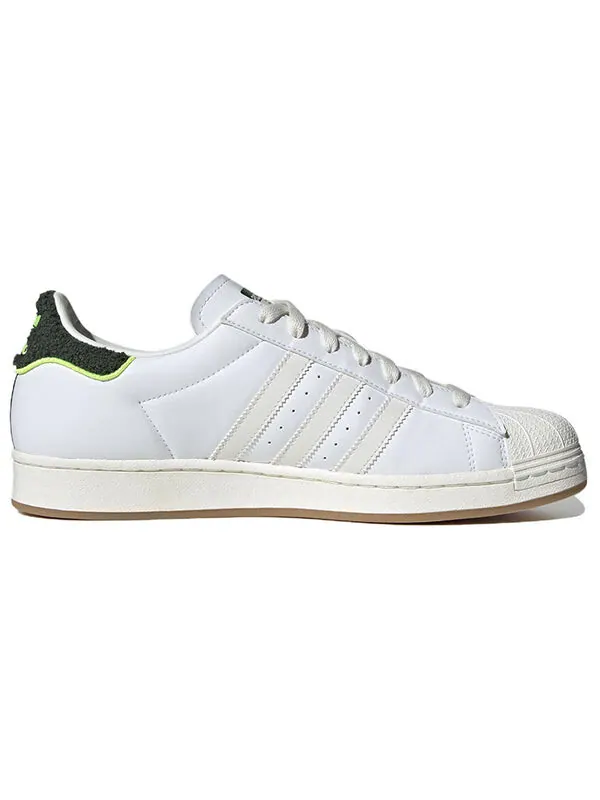 Кроссовки оригиналы суперзвезда Adidas — изображение 2 из 4, белый/зеленый