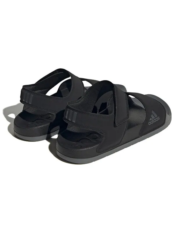 Тапочки adilette sandal Adidas — изображение 4 из 4, черный/серый/черный