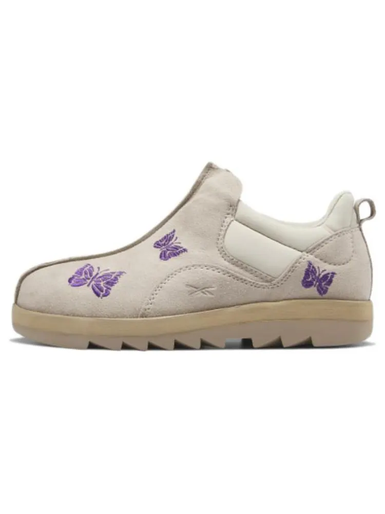 Кроссовки Reebok Beatnik x Needles 'Beige Purple' — изображение 2 из 5, бежевый