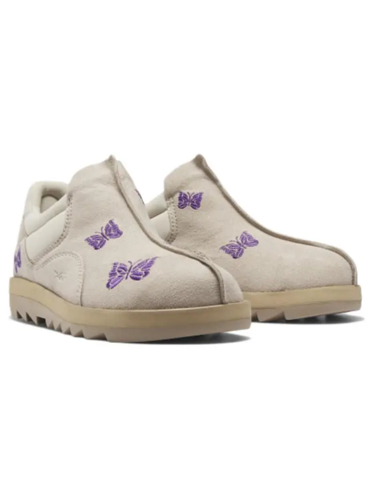 Кроссовки Reebok Beatnik x Needles 'Beige Purple' — изображение 3 из 5, бежевый