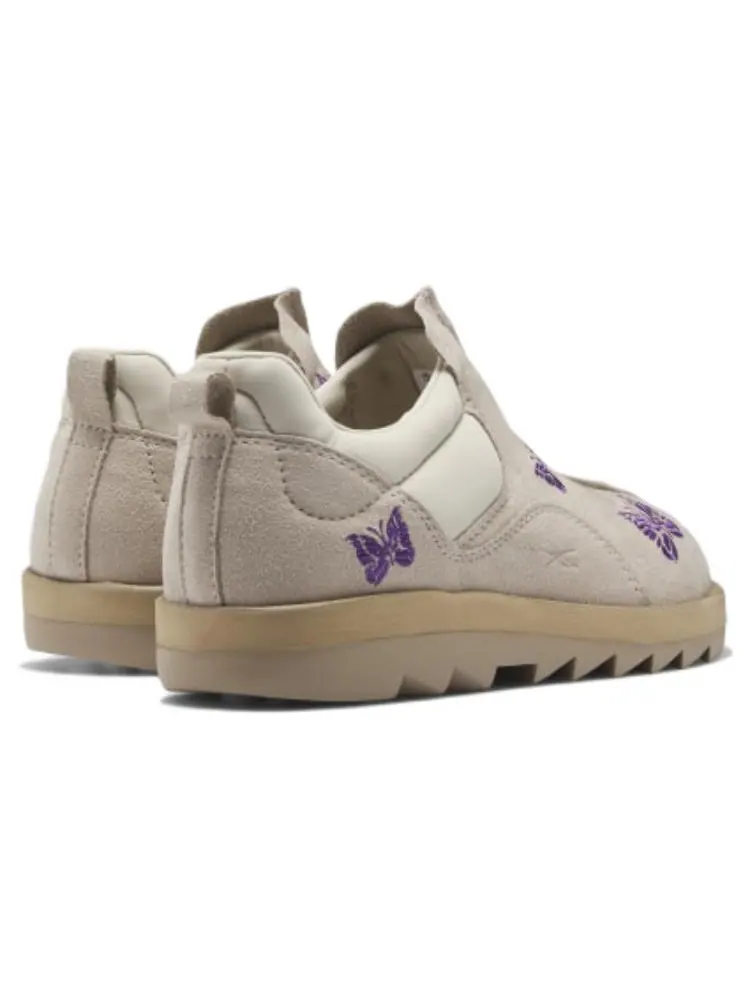 Кроссовки Reebok Beatnik x Needles 'Beige Purple' — изображение 4 из 5, бежевый