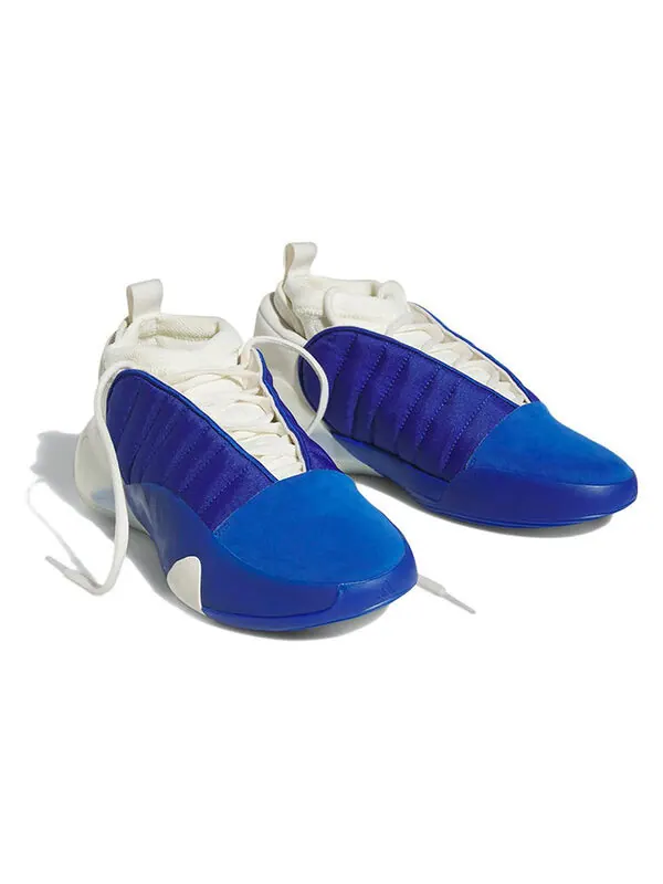 Кроссовки Harden Vol. 7 Adidas — изображение 3 из 4, синий/белый/черный