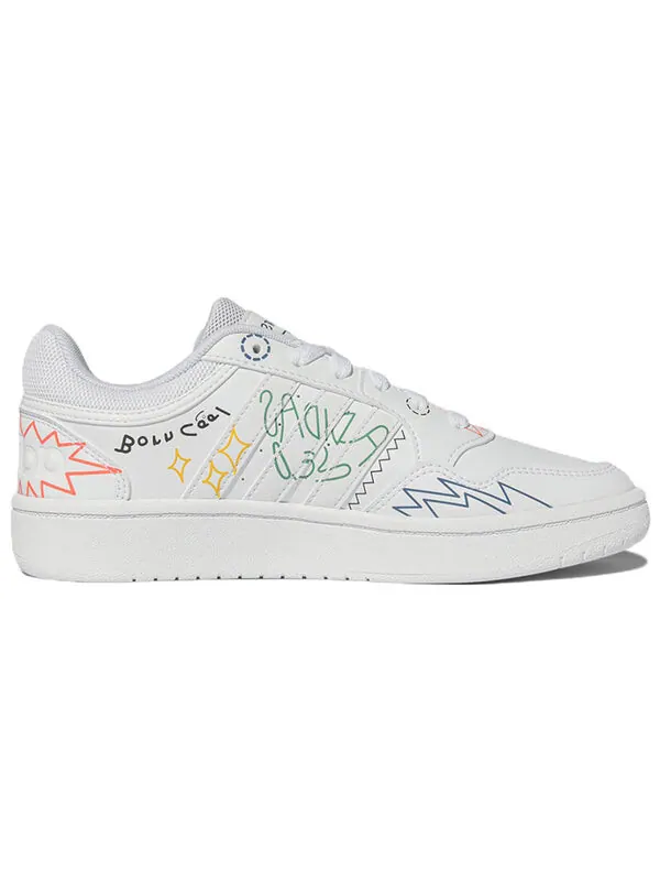 Кроссовки neo hoops 3.0 каракули Adidas — изображение 2 из 4, белый