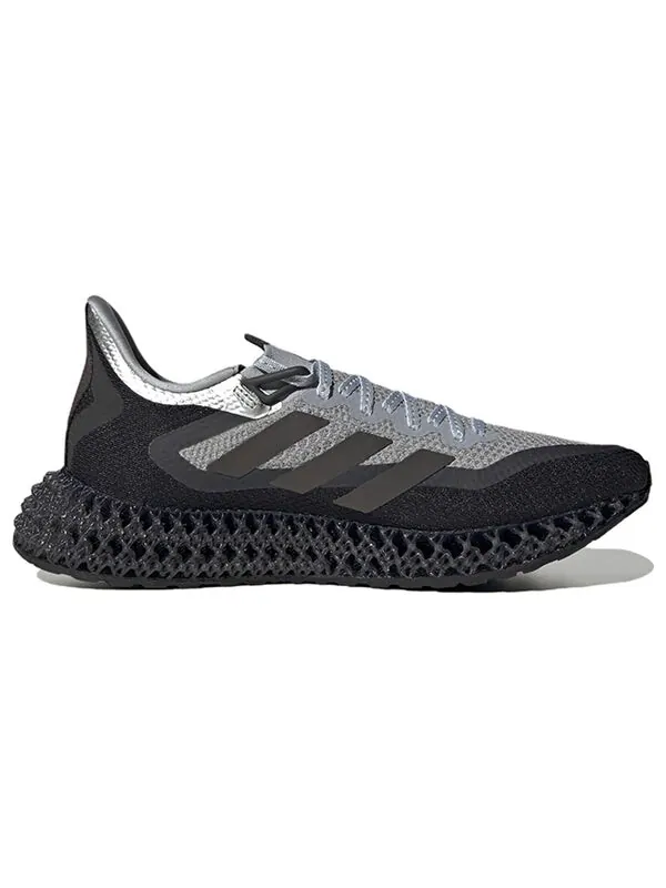 Кроссовки Adidas 4DFWD 2 Running Shoes 'Halo Silver / Night Metallic' — изображение 2 из 4, серебристый/металлик