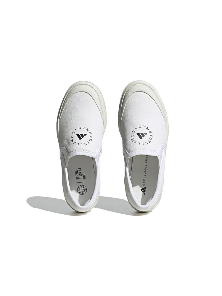 Туфли-лодочки Stella McCartney X Women's Court Slip-On 'Off White Burnt Cayenne' Adidas — изображение 4 из 5