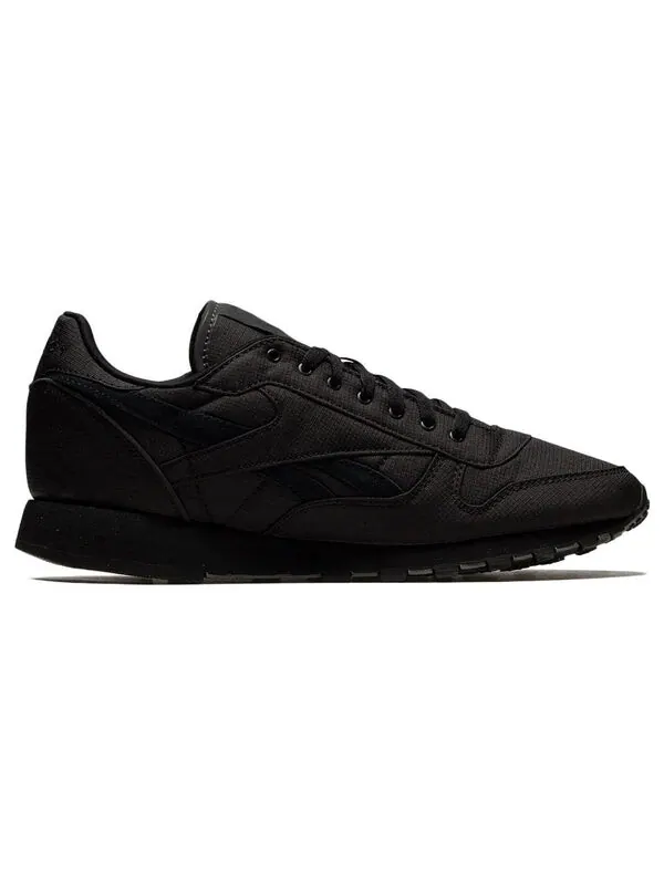 Кроссовки classic leather 'maharishi ripstop' Reebok — изображение 2 из 4, черный/черный/серый