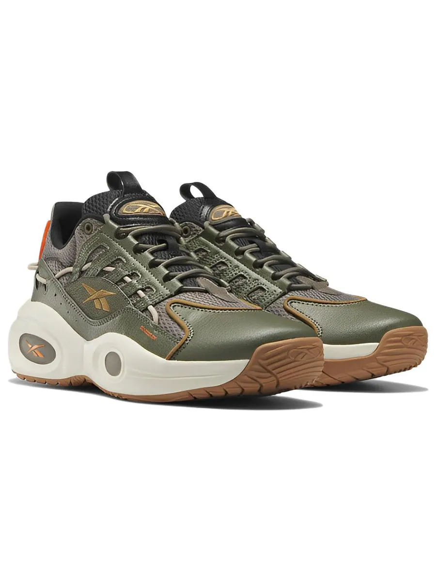 Кроссовки Reebok Solution Mid 'Trek Grey Hunter Green' — изображение 2 из 3, серый