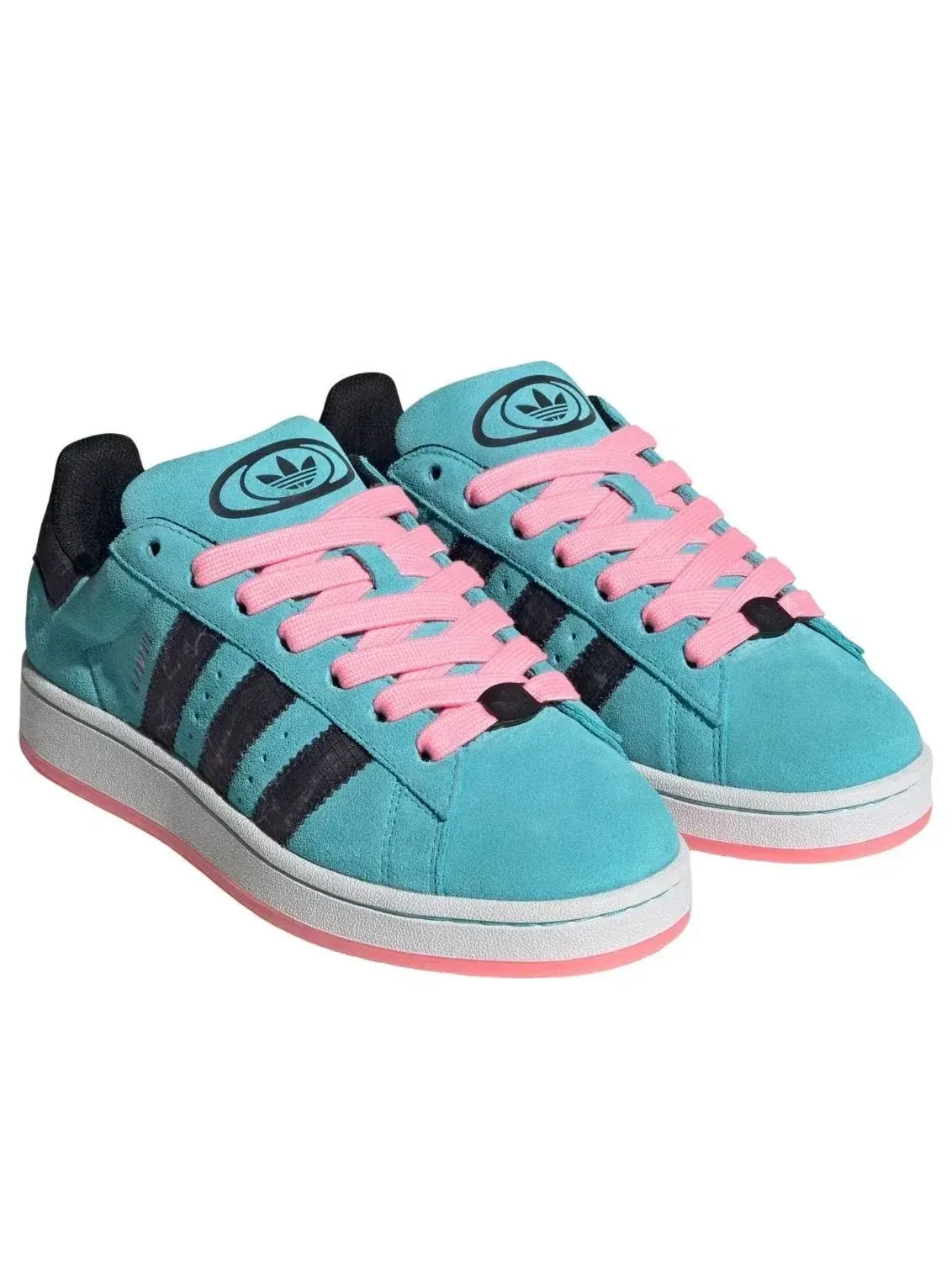 Мужские кроссовки с замшевым верхом Campus 00s Adidas — изображение 2 из 5, синий
