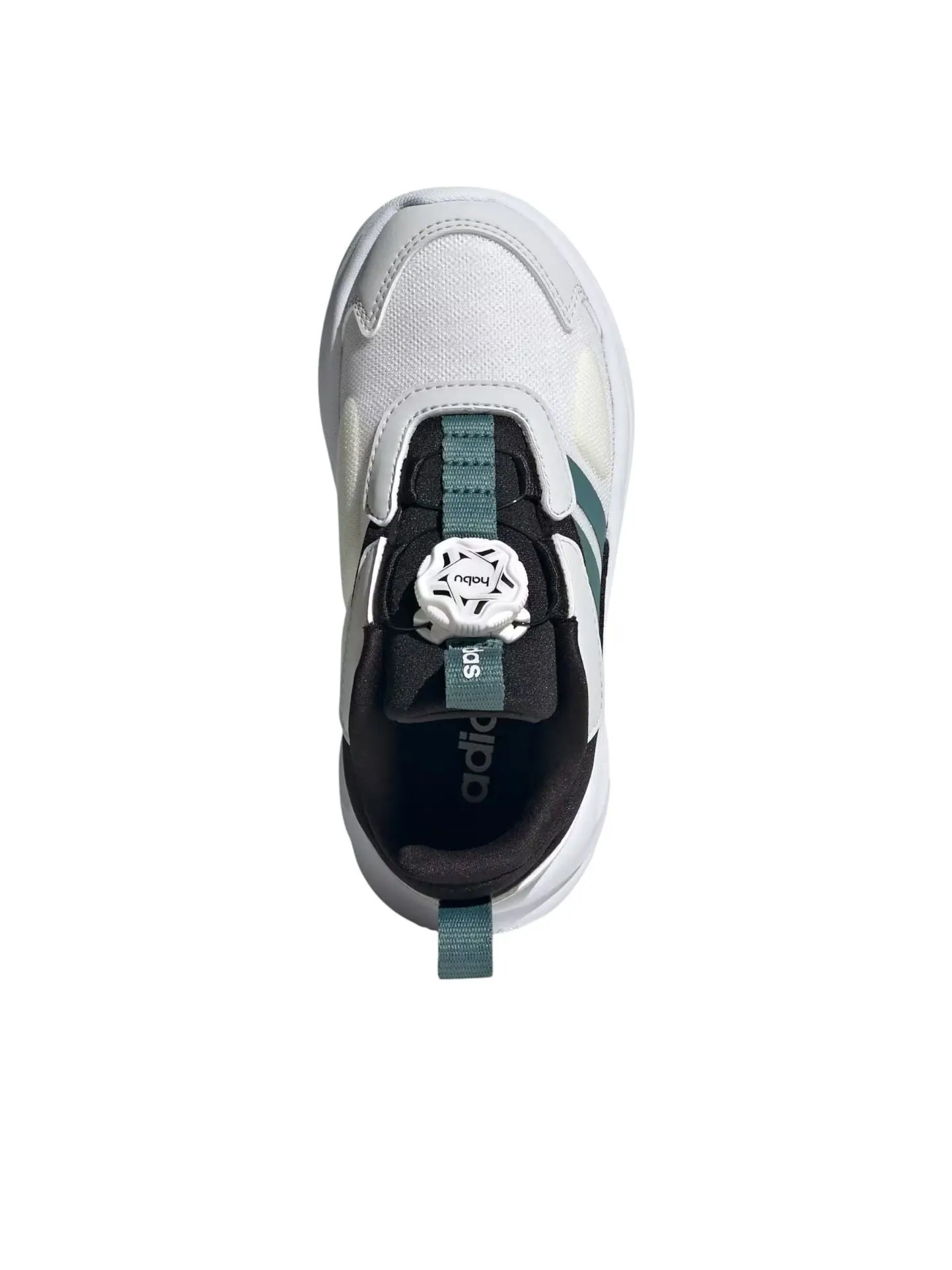 (PS) Adidas Ozelle Habu 'Cloud White Preloved Teal' — изображение 2 из 6, белый//черный