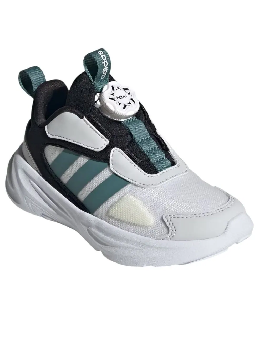 (PS) Adidas Ozelle Habu 'Cloud White Preloved Teal' — изображение 4 из 6, белый//черный
