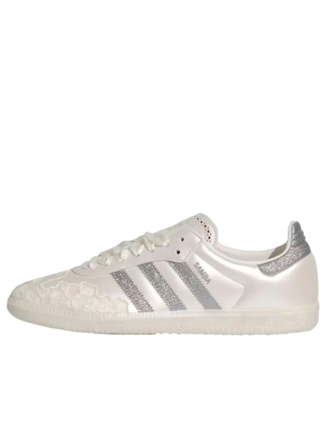 (WMNS) Adidas Samba OG 'Chalk White Silver Metallic' — изображение 1 из 4