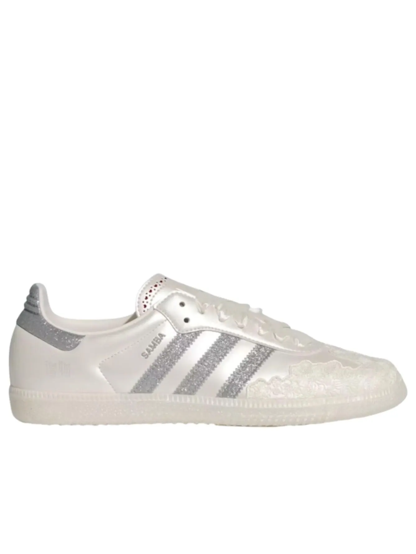 (WMNS) Adidas Samba OG 'Chalk White Silver Metallic' — изображение 4 из 4