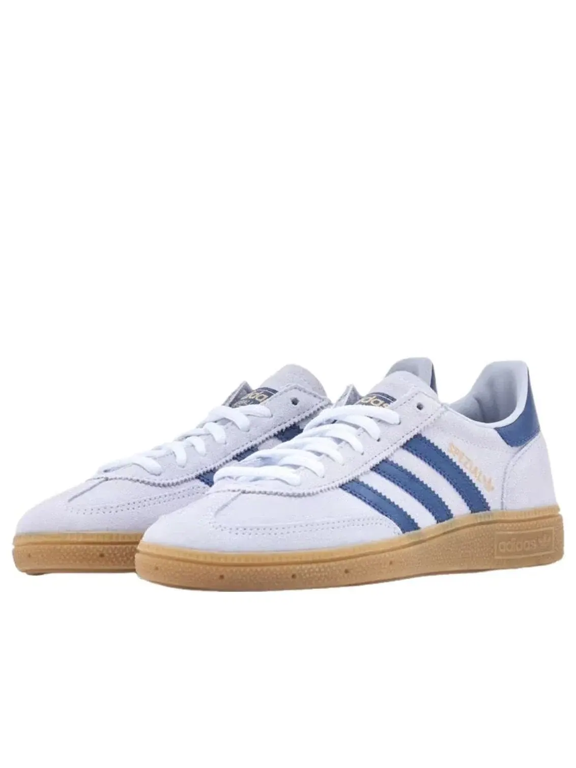 Мужские кроссовки с замшевым верхом Handball Spezial FIFA Pack 'Italy' Adidas — изображение 4 из 5, серый