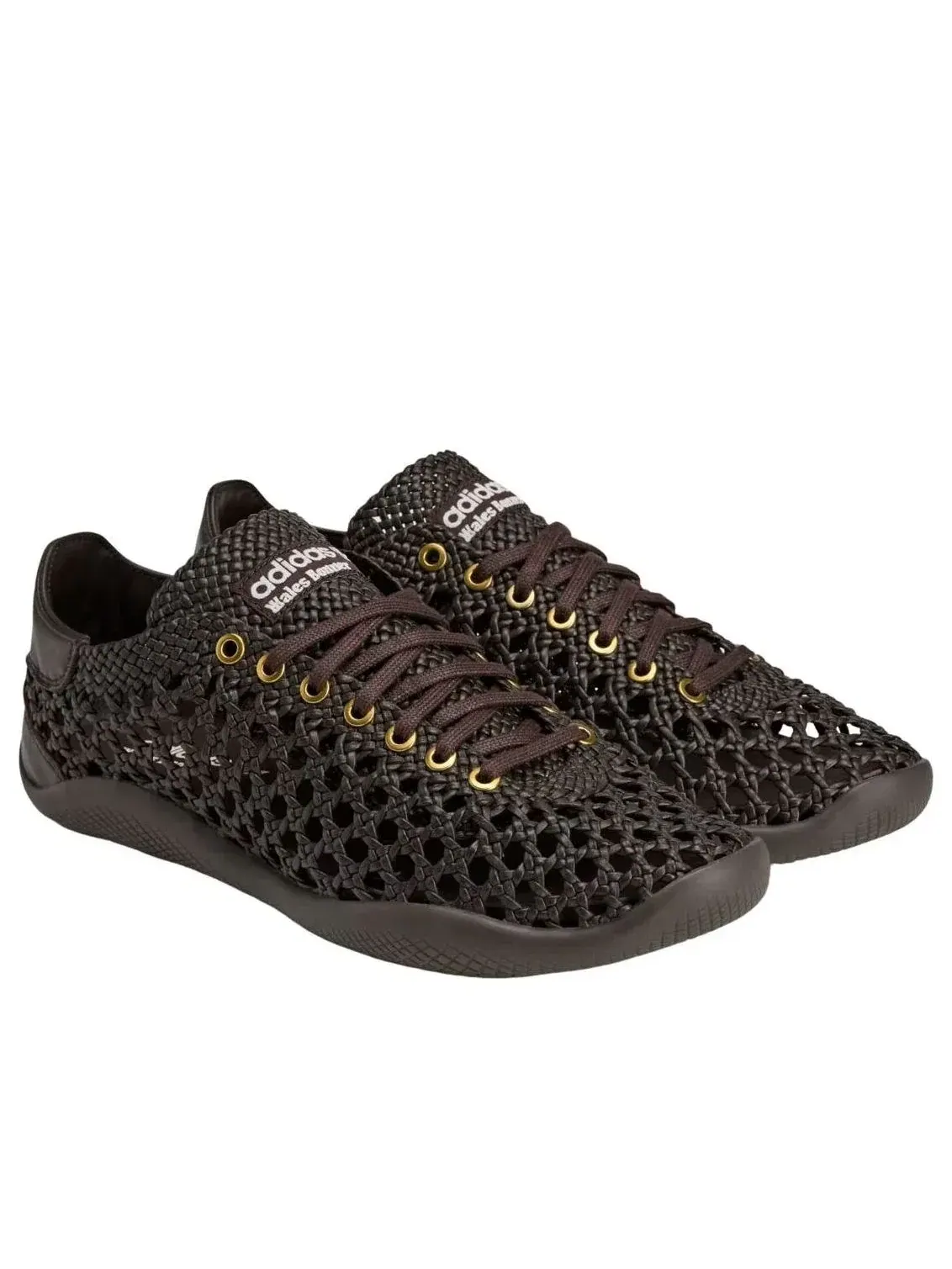 Кроссовки Adidas x Wales Bonner Karintha Basketry 'Dark Brown' HP3710 — изображение 4 из 5, коричневый