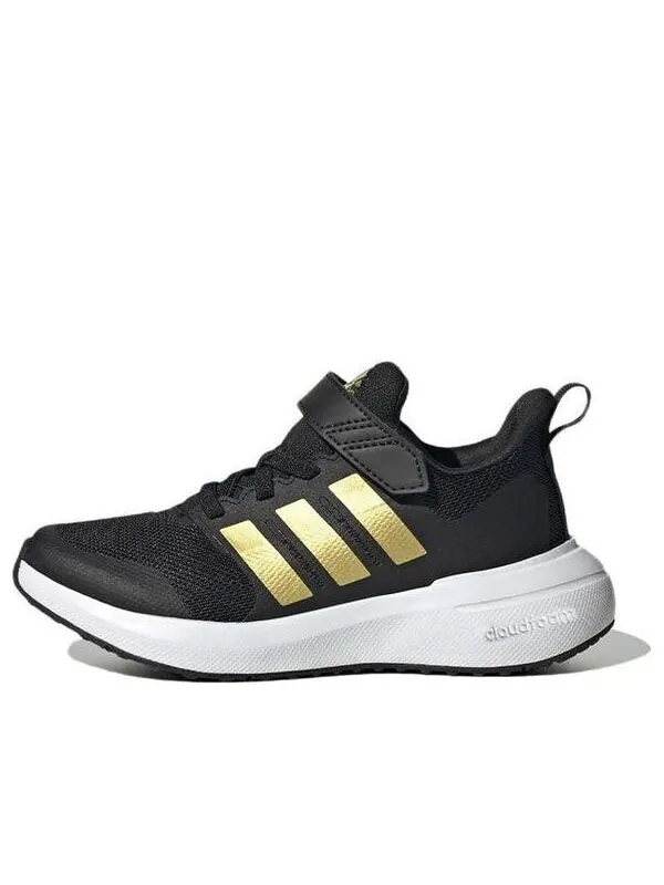 Кроссовки fortarun 2.0 cloudfoam кроссовки Adidas — изображение 1 из 1, черный/золотистый