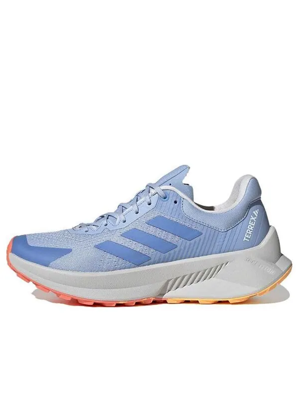 Кроссовки terrex soulstride trail flow Adidas — изображение 1 из 4, синий/серый/оранжевый
