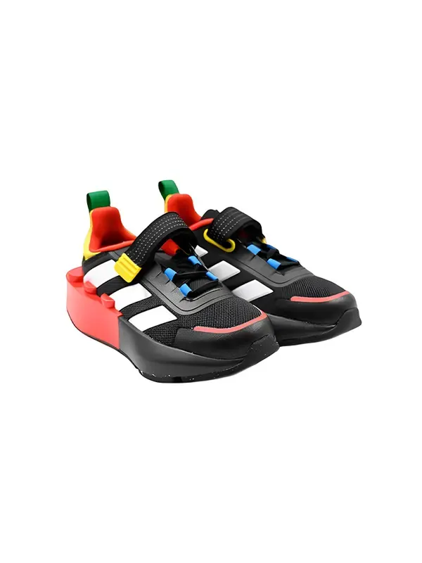 Кроссовки tech runner el x lego Adidas — изображение 3 из 3, черный/белый/красный