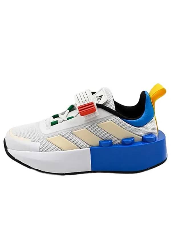 Кроссовки tech runner el x lego Adidas — изображение 1 из 4, белый/белый/синий