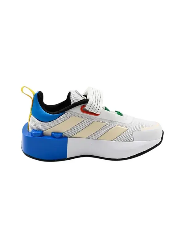 Кроссовки tech runner el x lego Adidas — изображение 2 из 4, белый/белый/синий