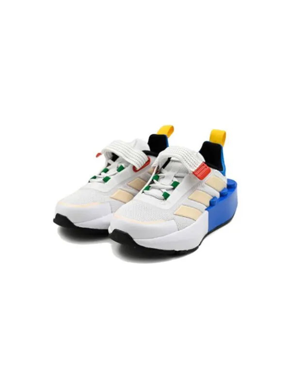Кроссовки tech runner el x lego Adidas — изображение 3 из 4, белый/белый/синий