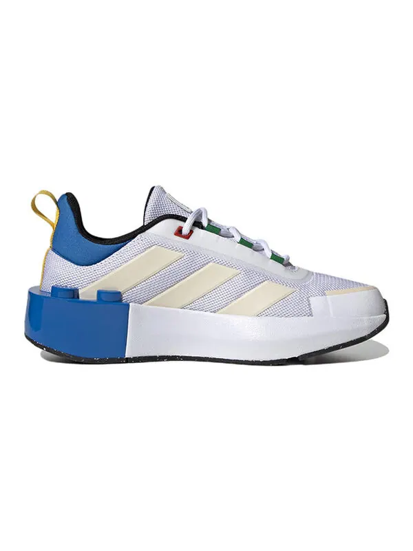 Кроссовки tech runner x lego Adidas — изображение 2 из 4, белый/белый/синий